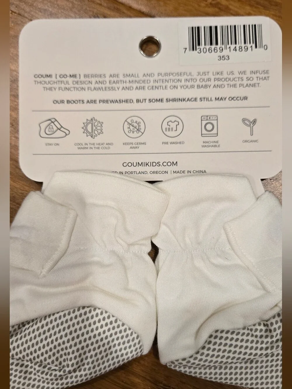 Goumi Organic Baby Sock Boots